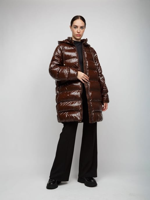 Pinko Winterjacke Braun - Image 6