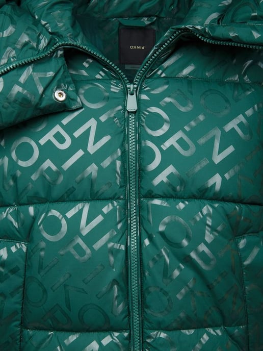 Pinko Winterjacke Grün - Image 3
