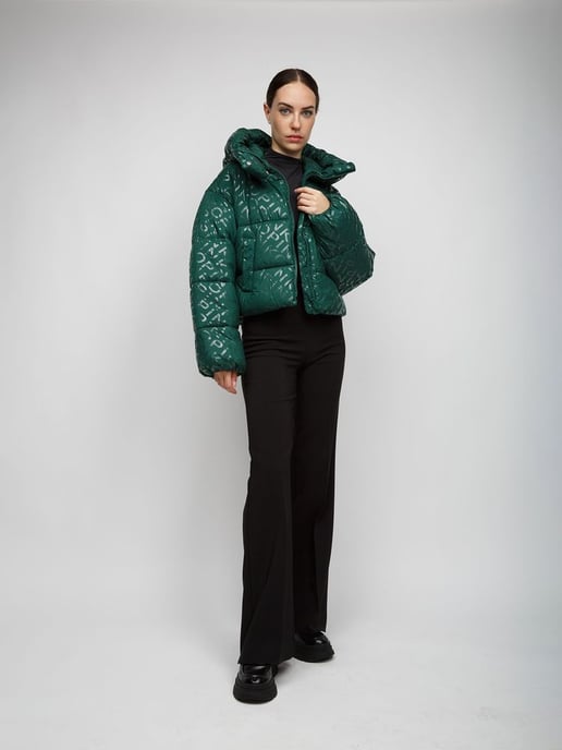 Pinko Winterjacke Grün - Image 5