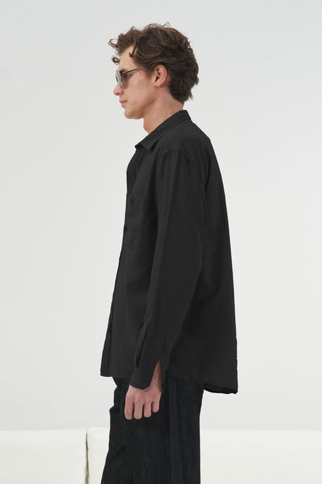 Langarmhemd mit Knopfleiste - Image 3
