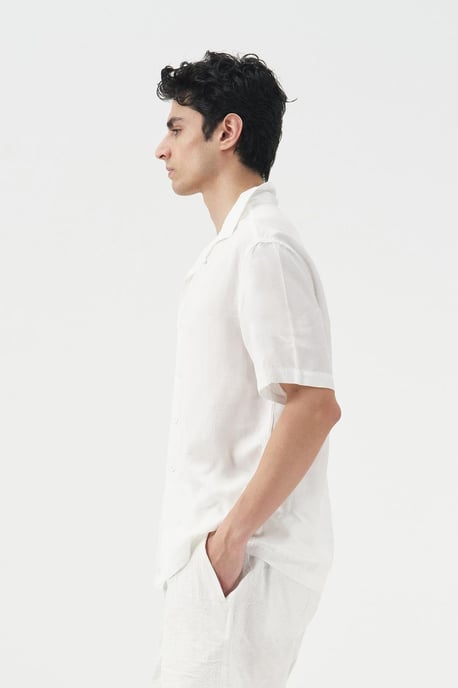 Kurzärmeliges Button-Down-Shirt - Image 3