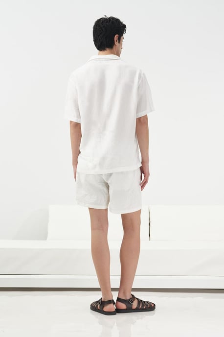 Kurzärmeliges Button-Down-Shirt - Image 4