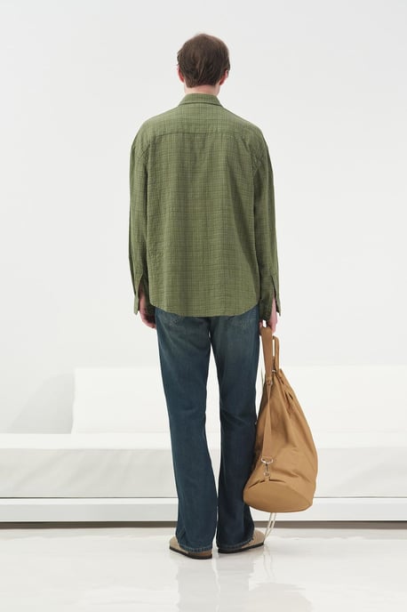 Herren Karo Button-Up Hemd - Image 5