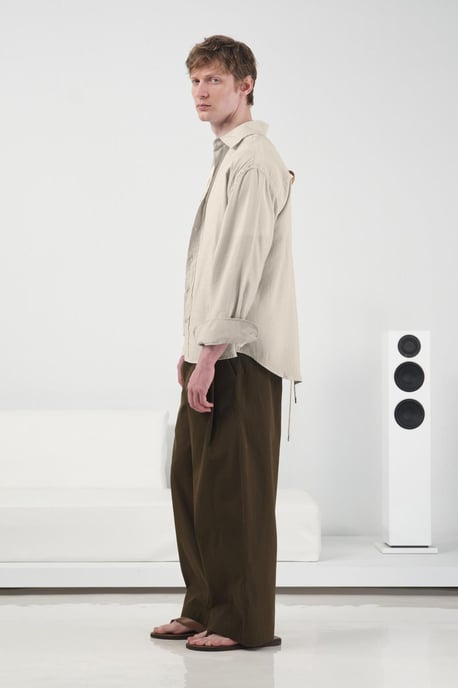 Oversized Langarmhemd mit Knöpfen - Image 5