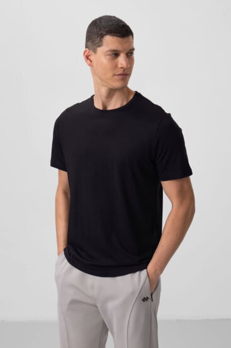 Komfort Fit Rundhalsausschnitt T-Shirt - Image 3