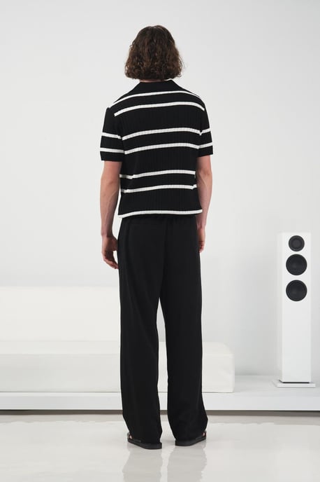 Weite, gefaltete Hose - Image 3