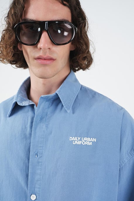 Besticktes Textdruck Langarmshirt - Image 2