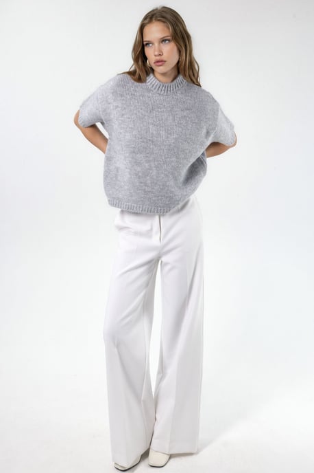 Lässiger Crew-Neck Strickpullover - Image 3