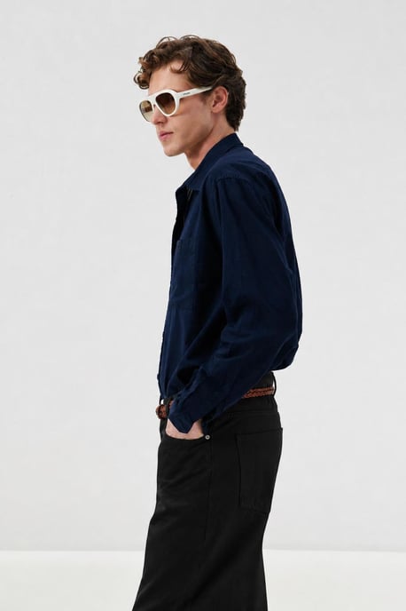 Herren Jeans mit mittlerem Bund und geradem Bein - Image 3