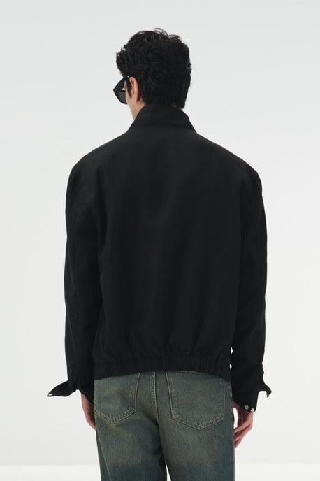 Tencel Leinenjacke mit Reißverschluss - Image 4