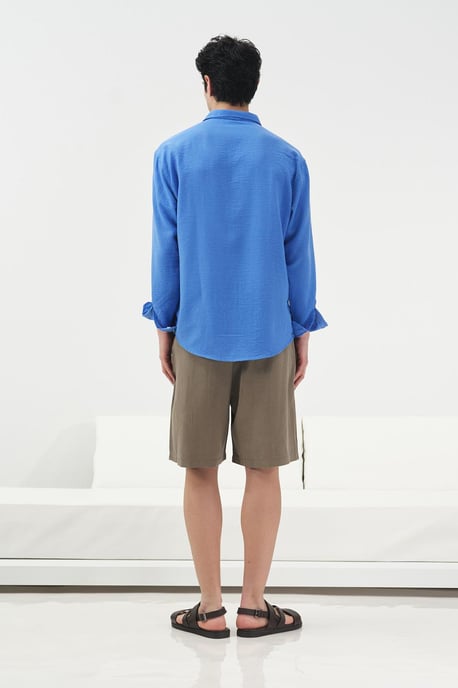 Hüfthoheweite Tencel-Shorts - Image 2