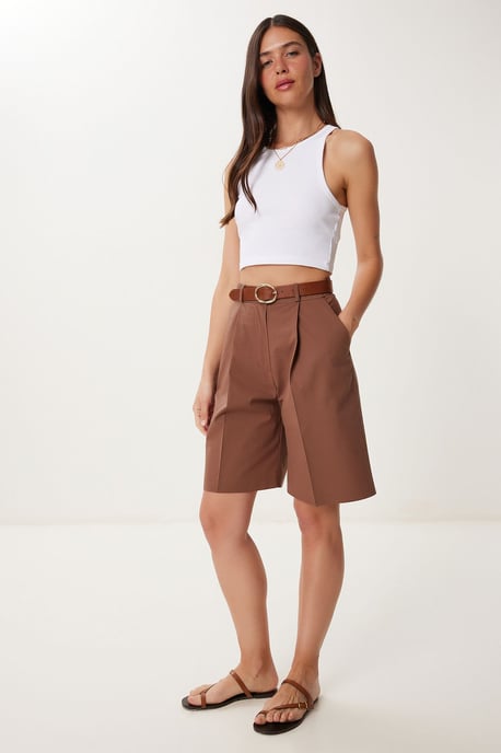 Gepolsterte gewebte maßgeschneiderte Shorts - Image 2