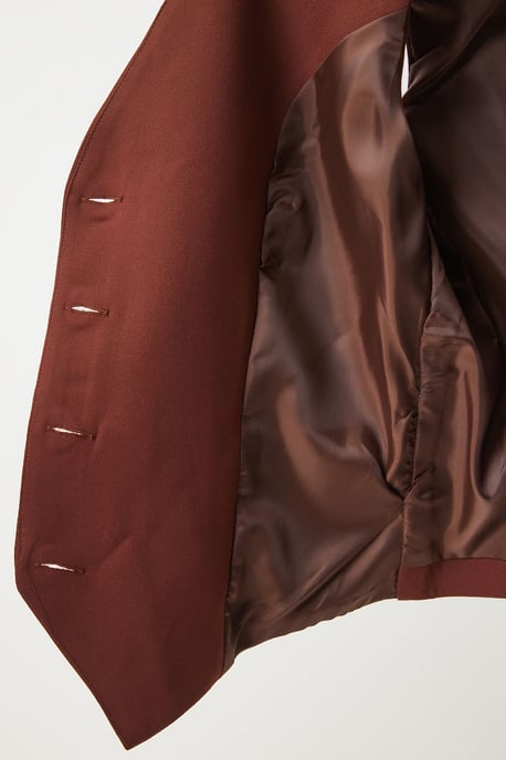 Crop-Button-Weste - Image 5