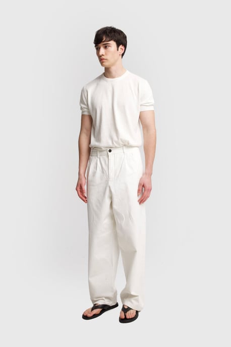 Herren Regular Fit Falten-Gabardine-Hose - Image 6