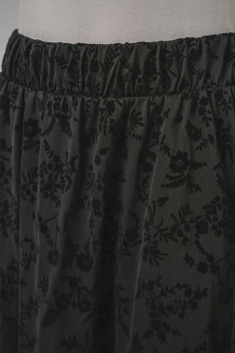 Blumenkleid Hohe Taille Maxi-Rock - Image 5