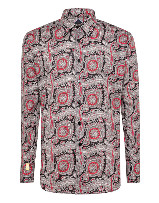 Hemd Slim Fit Paisley - Image 1