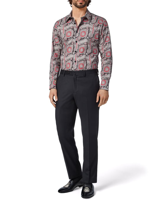 Hemd Slim Fit Paisley - Image 3