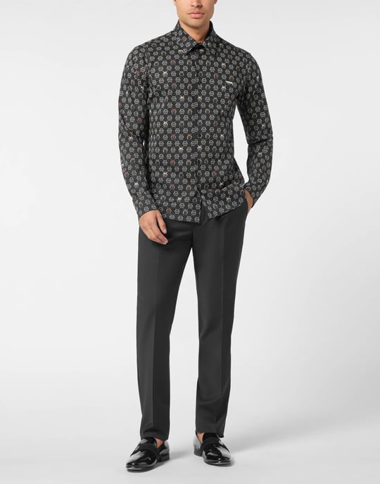 Hemd Sugar Daddy Cut Ls Monogram - Image 4