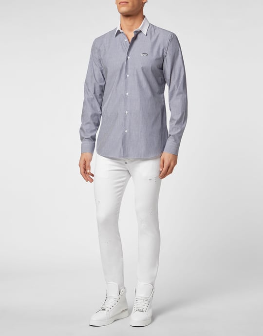 Hemd Slim Fit Skull And Plein - Image 3