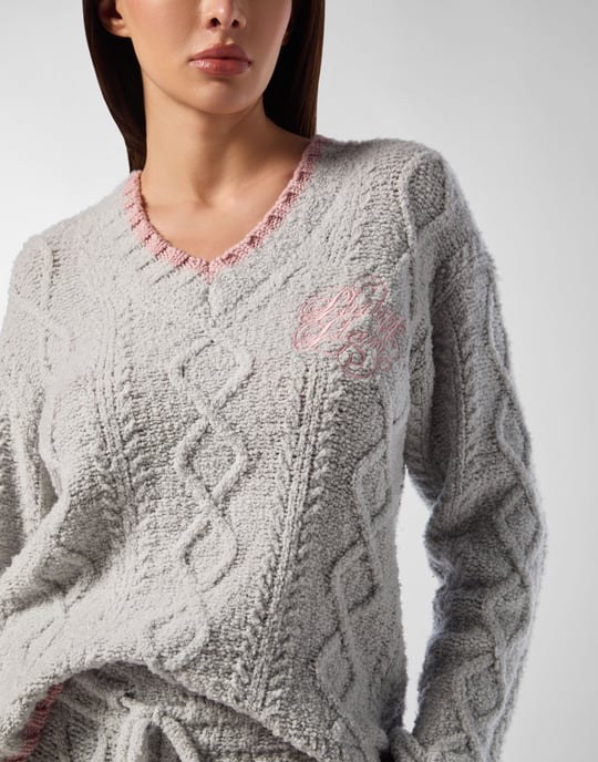 Pullover Mit V-Ausschnitt Ls - Image 2