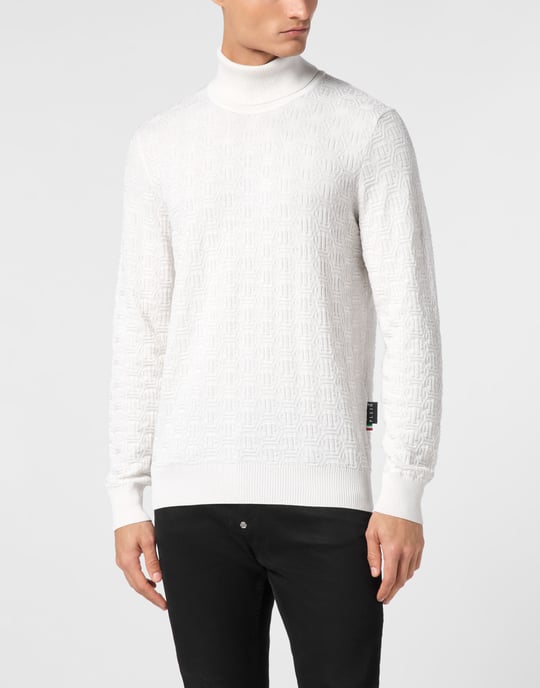 Rollkragenpullover Monogram - Image 2