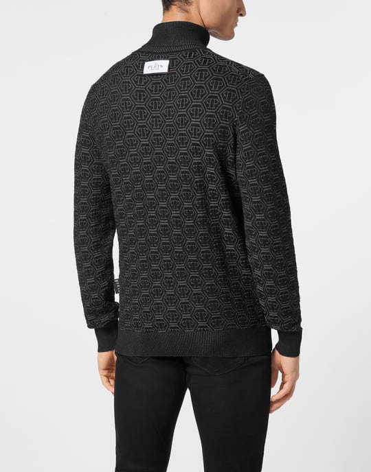 Rollkragenpullover Monogram - Image 5