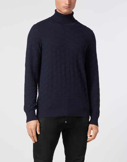 Rollkragenpullover Monogram - Image 2
