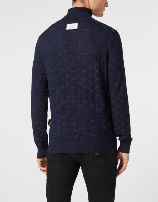 Rollkragenpullover Monogram - Image 3