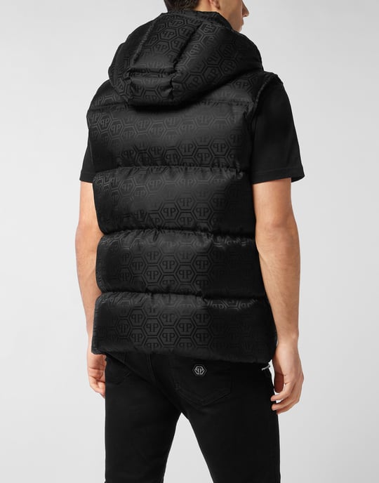 Daunenjacke Weste Monogram - Image 5