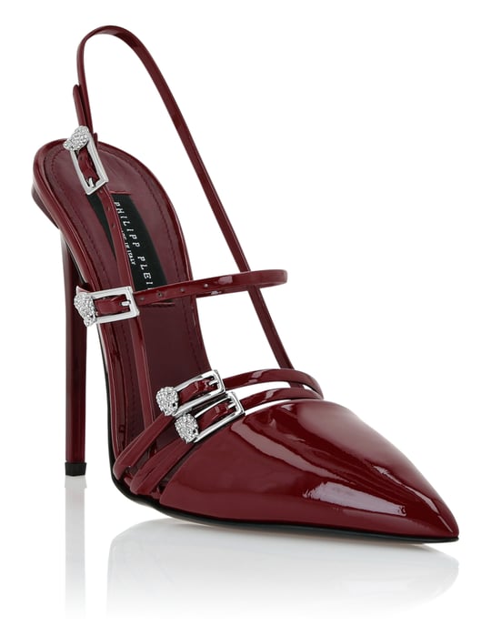 Slingback-Schuhe Skull - Image 1