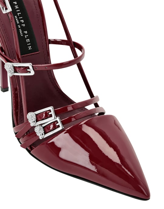 Slingback-Schuhe Skull - Image 2