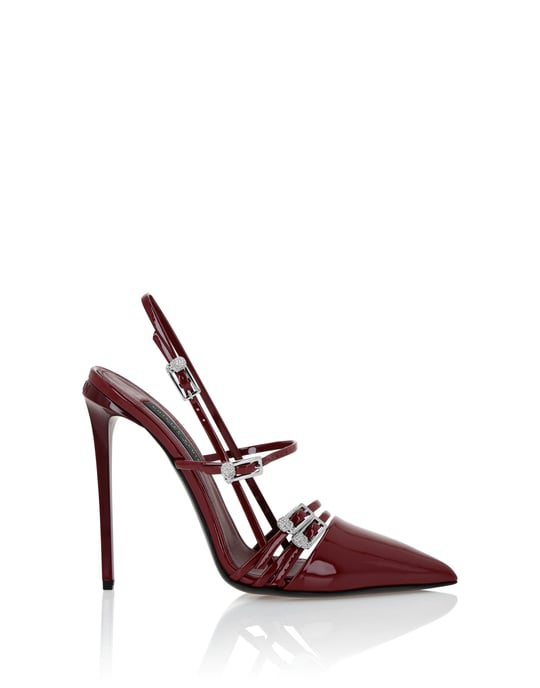Slingback-Schuhe Skull - Image 3
