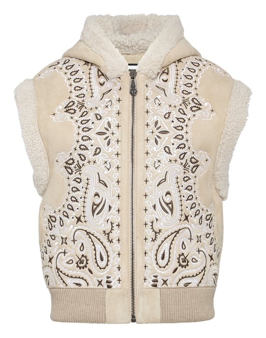 Lederweste Paisley - Image 1