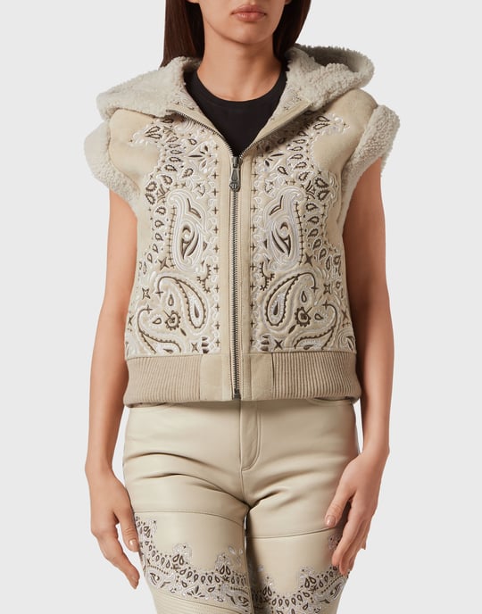 Lederweste Paisley - Image 2