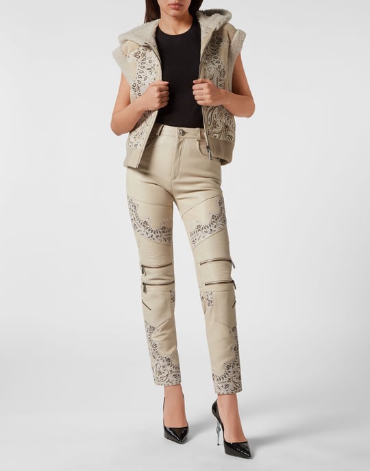 Lederweste Paisley - Image 4