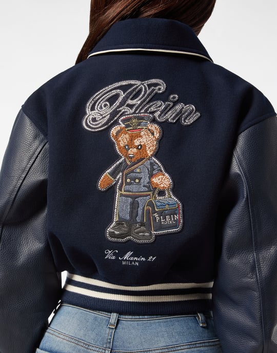 Leder-Bomber Teddy - Image 2