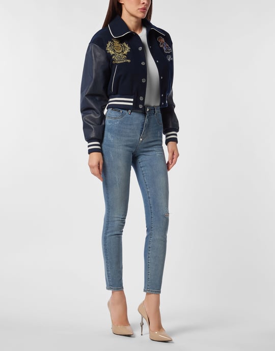 Leder-Bomber Teddy - Image 3