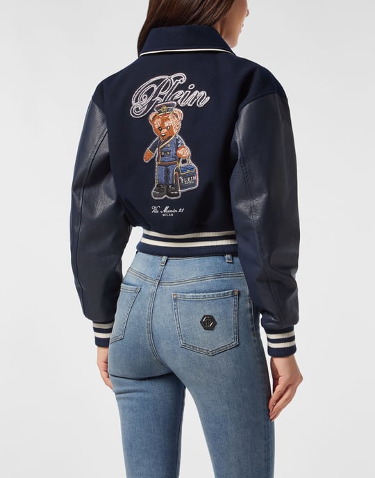 Leder-Bomber Teddy - Image 4