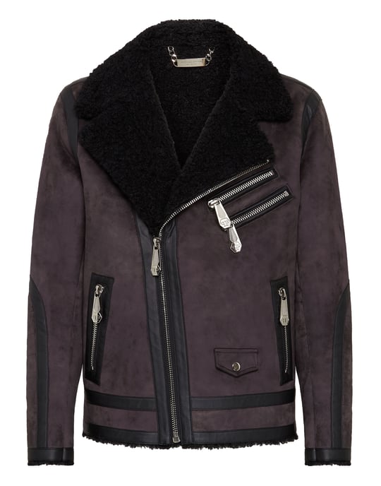 Biker-Jacke Iconic Plein - Image 1