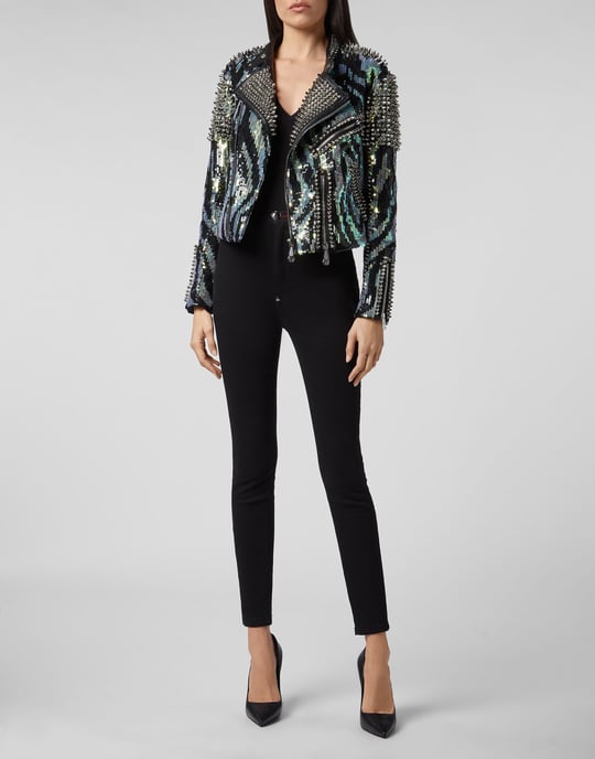 Leder Biker-Jacke - Image 4