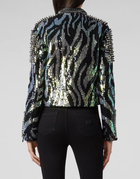 Leder Biker-Jacke - Image 5
