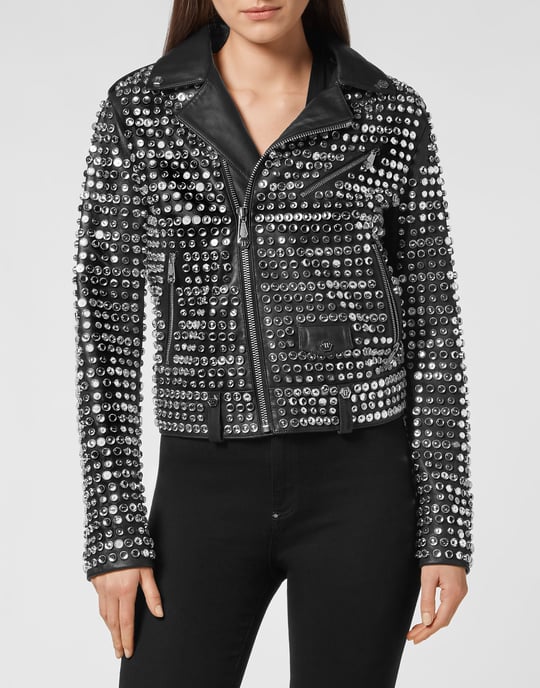 Leder Biker-Jacke - Image 2