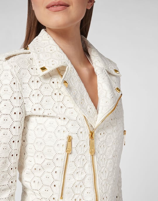 Leder Biker-Jacke - Image 5