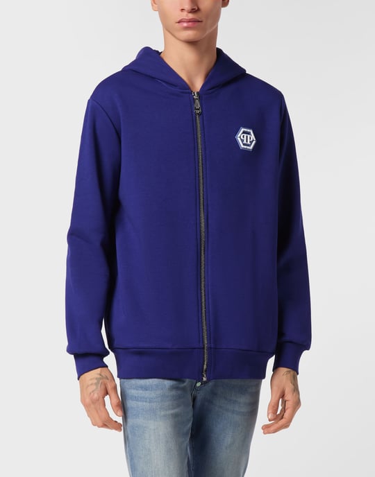 Kapuzen-Sweatjacket Iconic Plein - Image 2