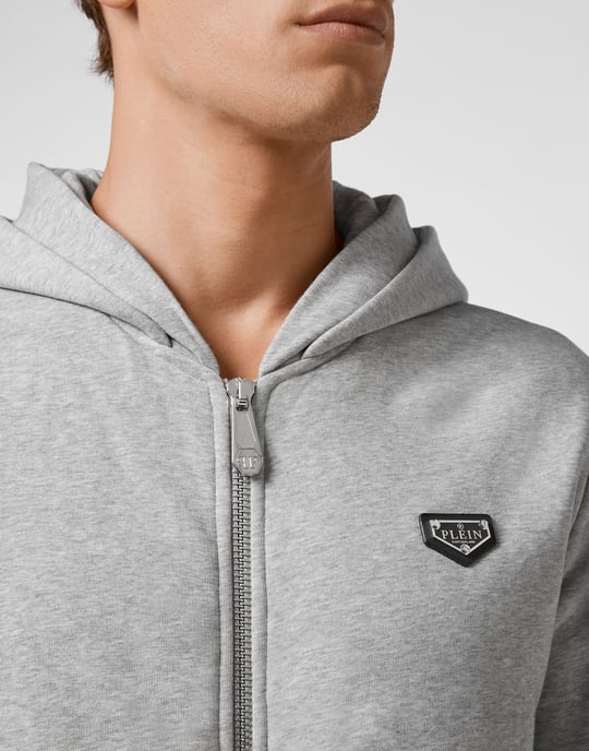 Sweatjacke Mit Kapuze Iconic Plein - Image 3