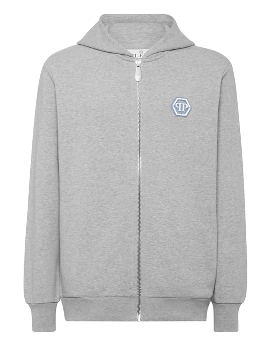 Kapuzen-Sweatjacket Iconic Plein - Image 1