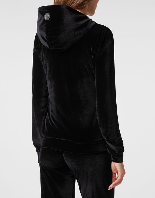 Sweatjacke Mit Kapuze Gothic Plein - Image 5