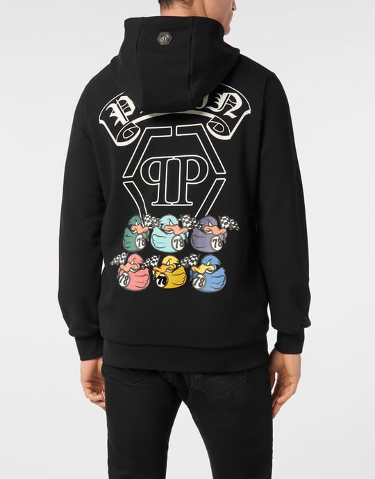 Sweatjacke Mit Kapuze Duck - Image 4