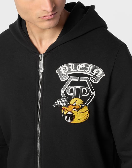 Sweatjacke Mit Kapuze Duck - Image 5