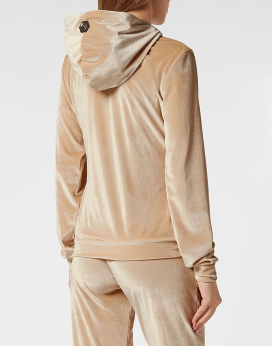 Sweatjacke Mit Kapuze Gothic Plein - Image 5